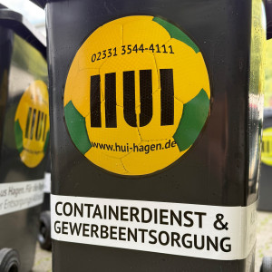 Abfallbehälter der HUI vergrössern