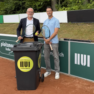 HUI-Betriebsleiter Ralf Herrmann und Turnierleiter Rogier Wassen vergrössern