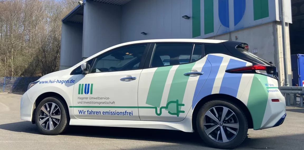 Elektrofahrzeug des HUI-Kundenservice