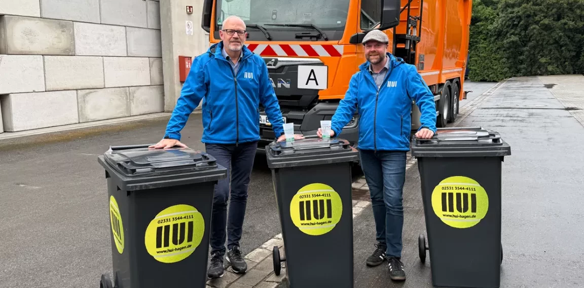 Ralf Herrmann und Thorsten Kohlof von der HUI GmbH